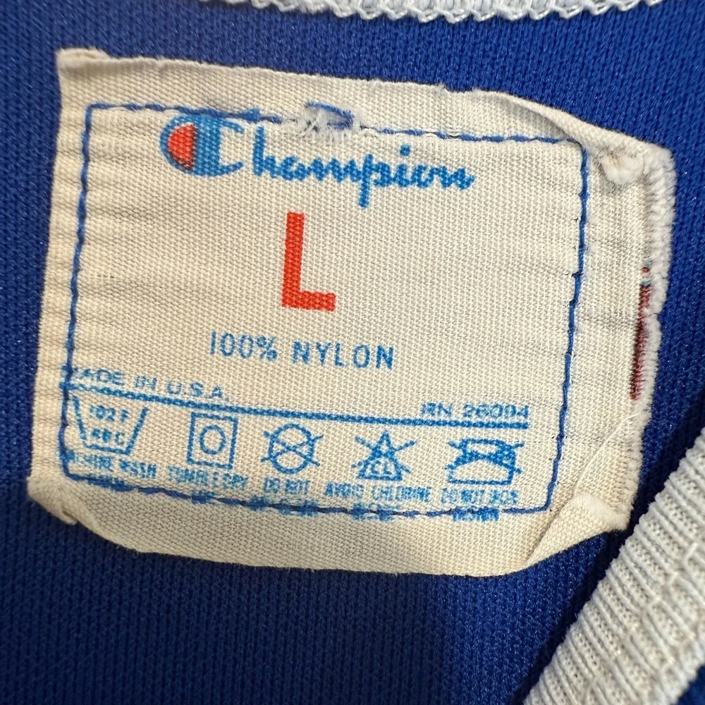 Vintage Champion Wrestling Bib‎ Jersey Adult Large Hall #10 Team Issued 80s USA